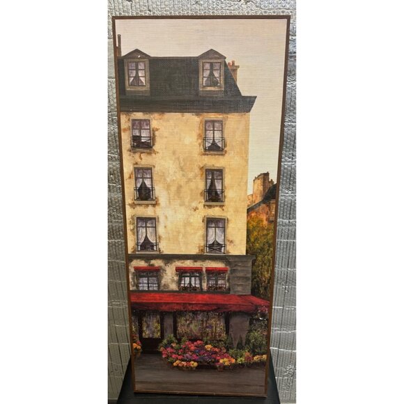 Montserrat Masdeu Flowers on the Boulevard II & III Buildings - 36" x 13.5" - Wo - Picture 7 of 10